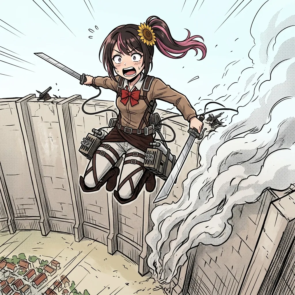 進撃の巨人 第5話「初陣 ―トロスト区攻防戦①―」感想アイキャッチ