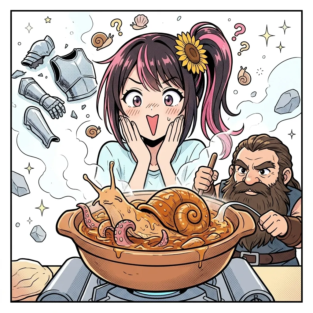 ダンジョン飯 第3話「動く鎧」感想アイキャッチ