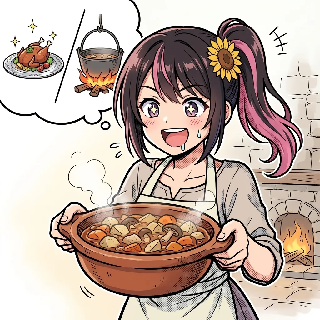 ダンジョン飯 第6話「宮廷料理/塩煮」感想アイキャッチ