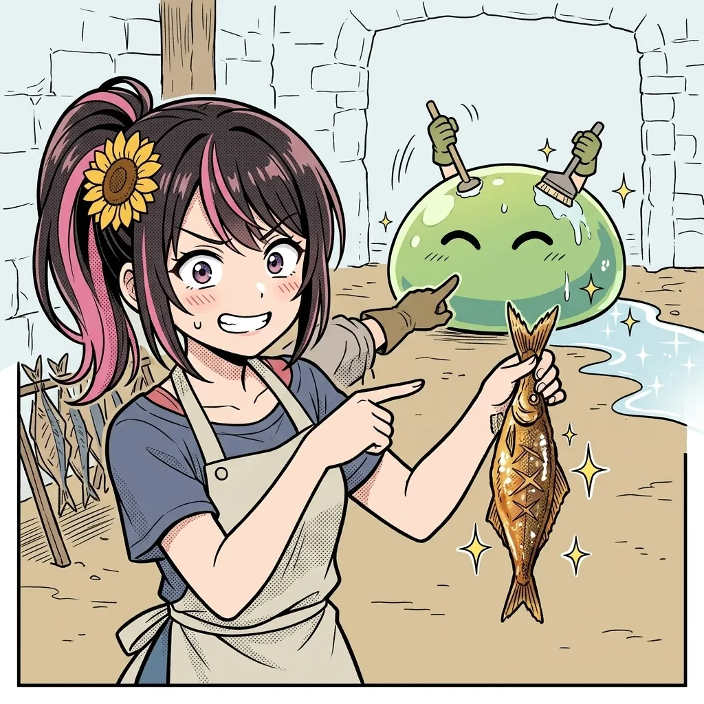 ダンジョン飯 第16話「掃除屋/みりん干し」感想アイキャッチ