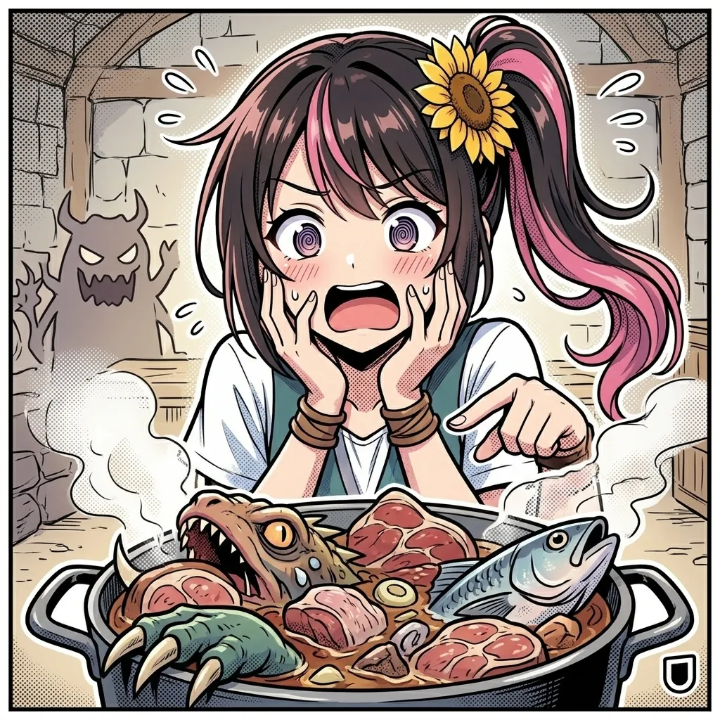 ダンジョン飯 第17話「ハーピー/キメラ」感想アイキャッチ