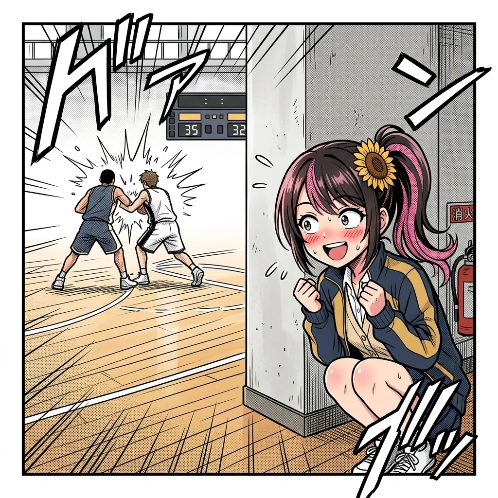 SLAM DUNK 第6話「流川vs赤木・本物対決！」感想アイキャッチ